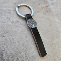 Sterling Silver Beer Speak Key Chain