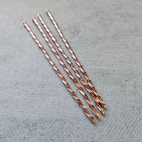 Copper Cocktail Swizzle Sticks