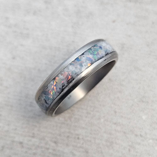 Opal Inlay Ring
