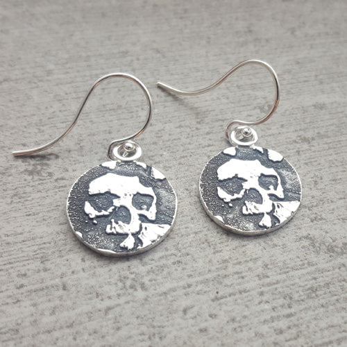 Catacombs Skull Earrings