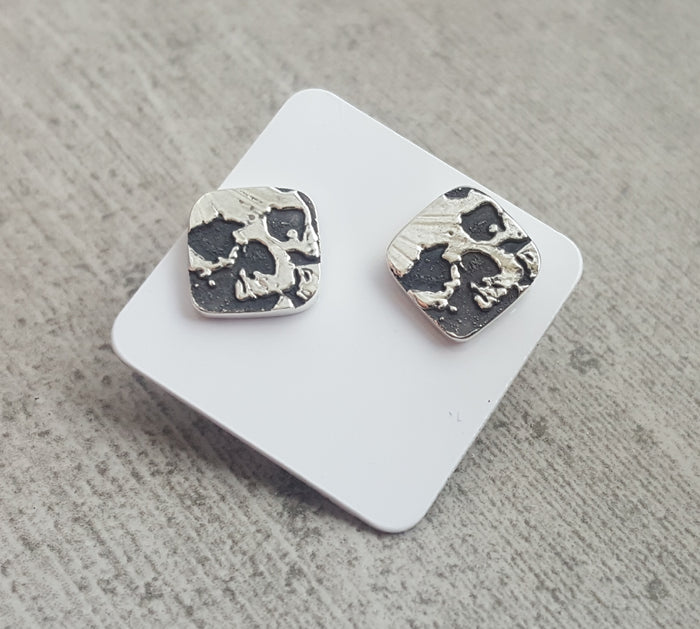 Catacombs Skull Stud Earrings