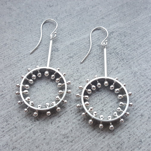 Pin-Head Earrings