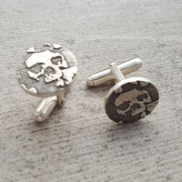 Skull Cuff Links