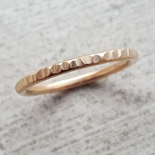 Single 14k Gold Fill Stack Ring