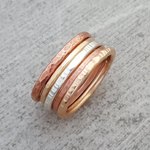 Multi metal store ring