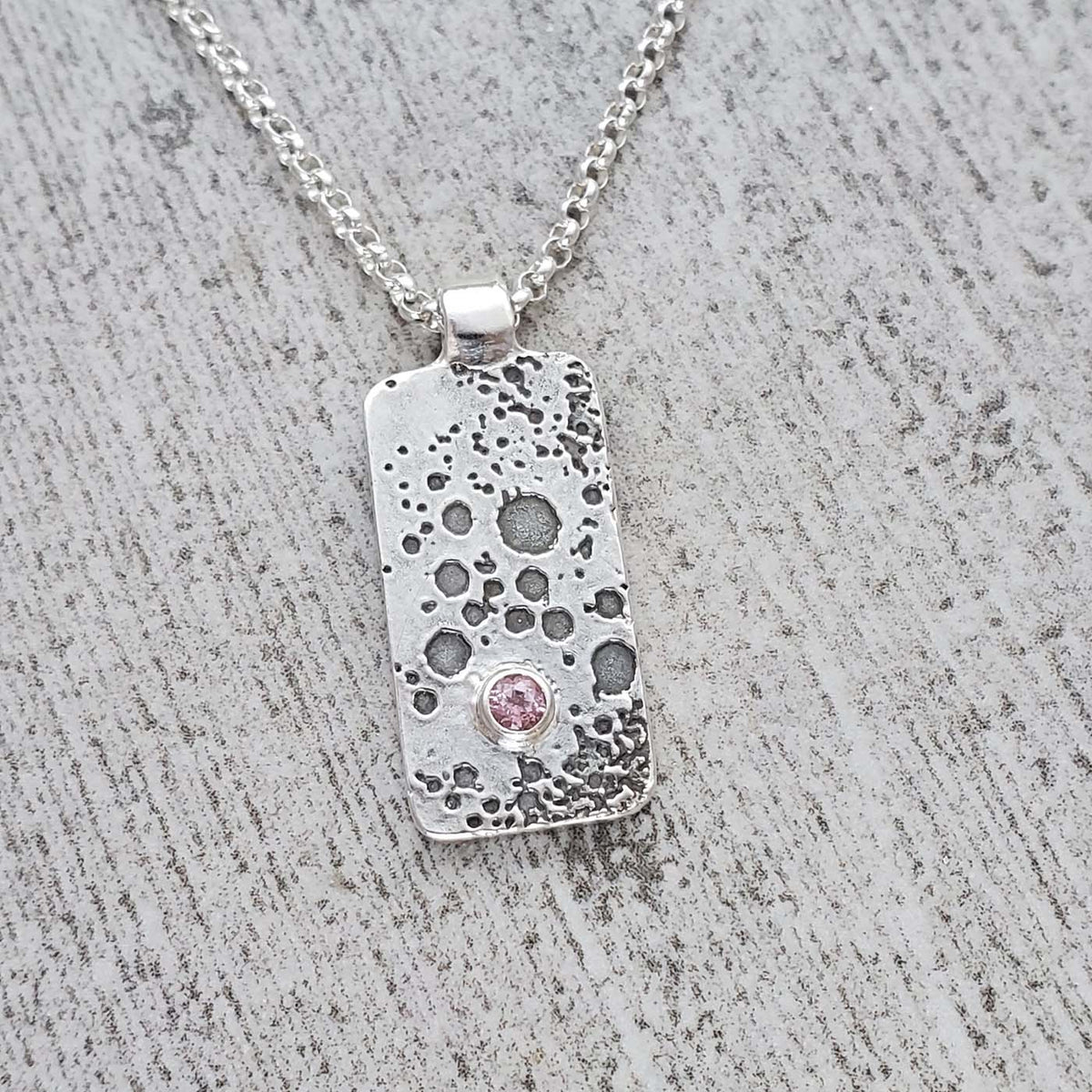 Pink Boots Bubble Necklace