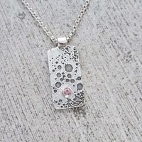 Pink Boots Bubble Necklace