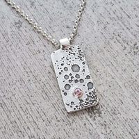 Pink Boots Bubble Necklace