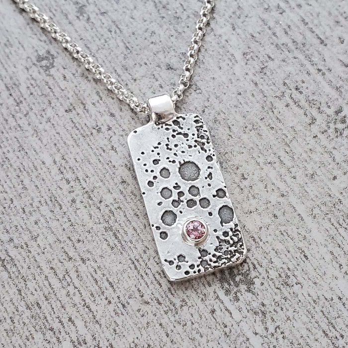 Pink Boots Bubble Necklace