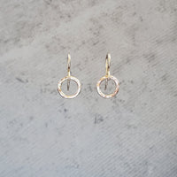 Super Itty Bitty 14k Gold Fill Hoop Earrings