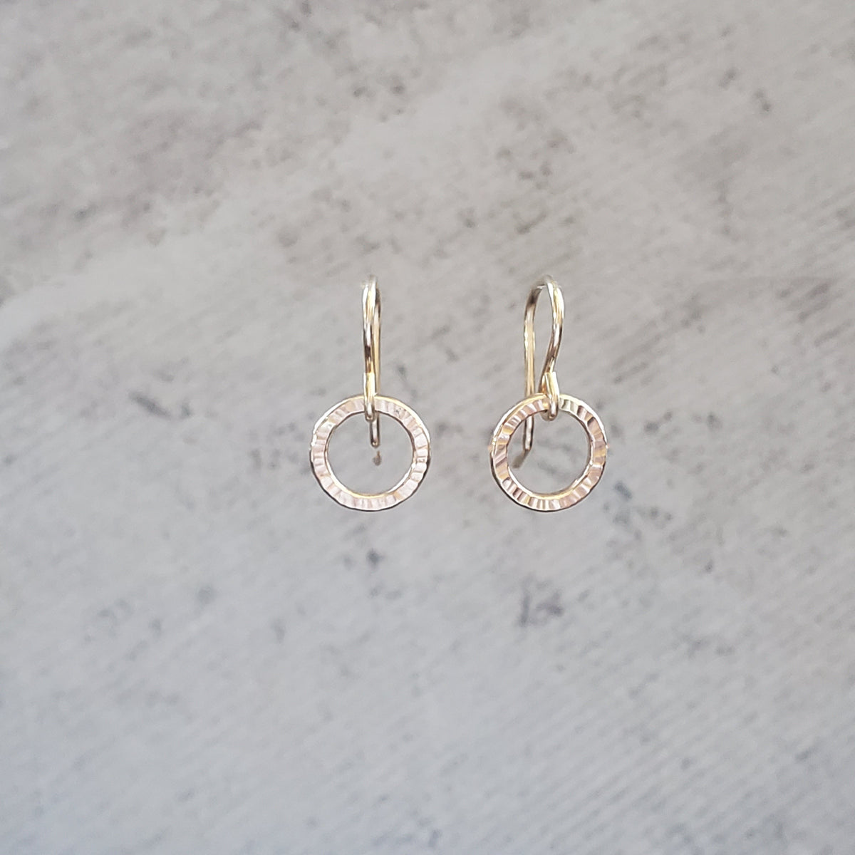 Super Itty Bitty 14k Gold Fill Hoop Earrings