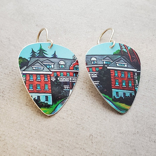 Guitar Pick Earrings