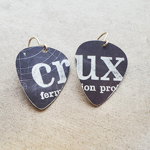 Guitar Pick Earrings