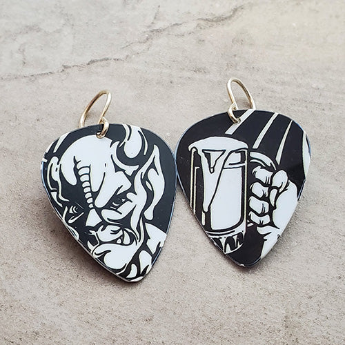 Guitar Pick Earrings