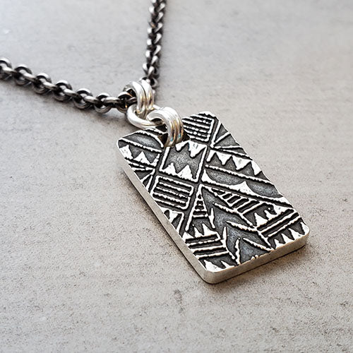 Rectangular Aloha Necklace