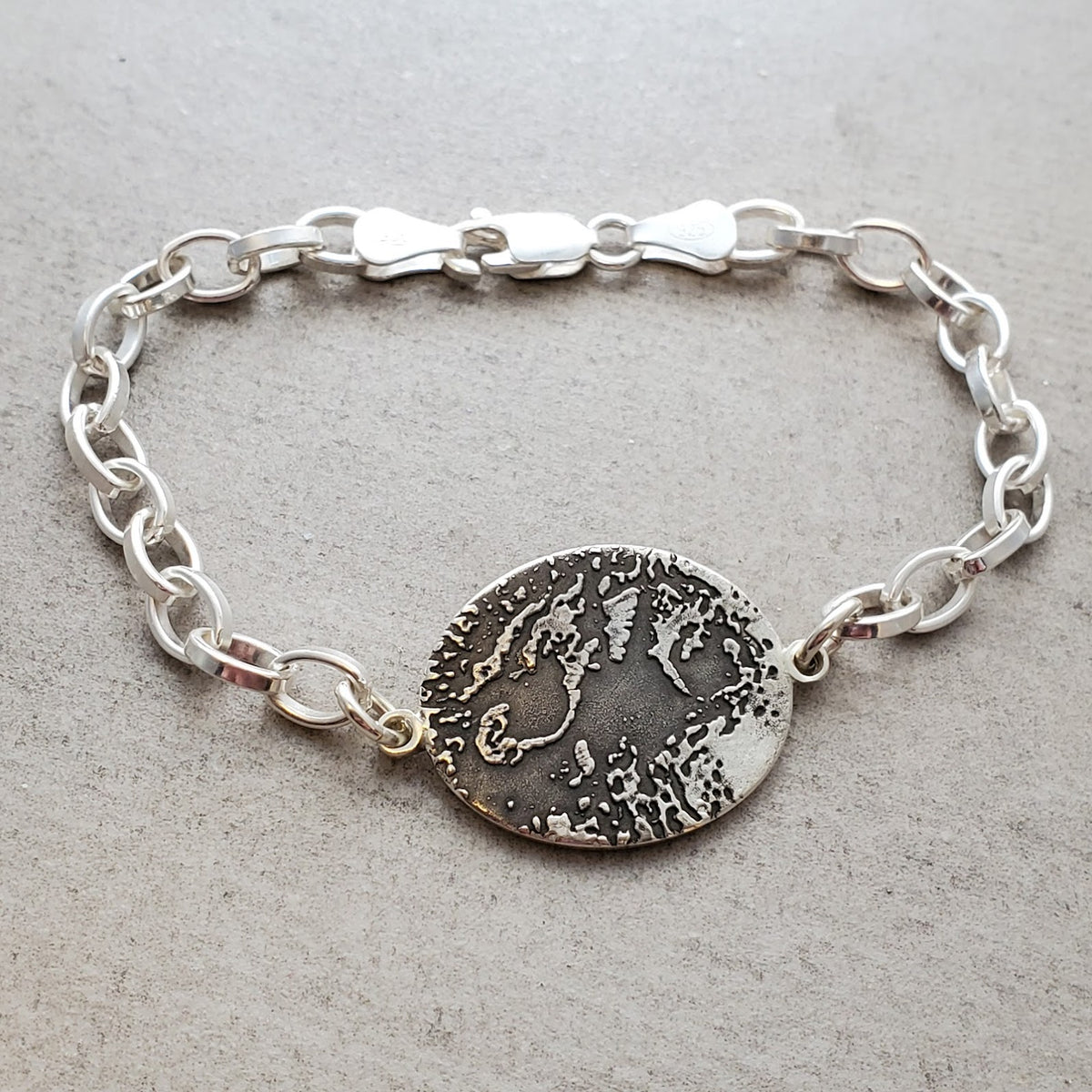 Custom Dog Nose Print Bracelet