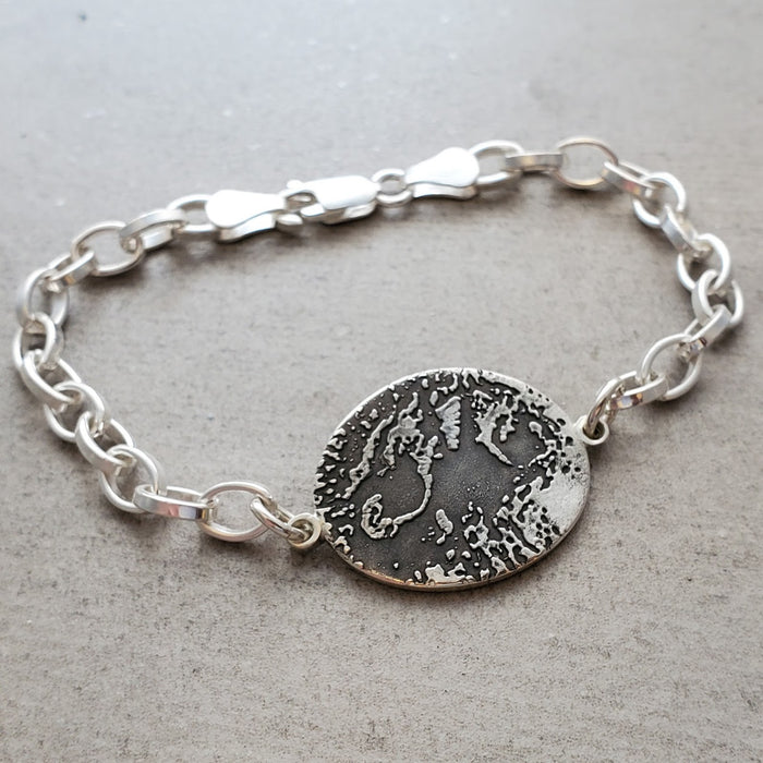 Custom Dog Nose Print Bracelet