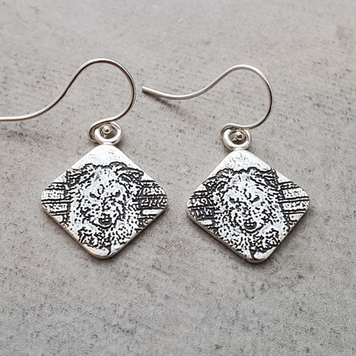 Custom discount dog earrings