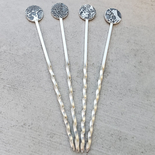 Sterling Silver Cocktail Picks