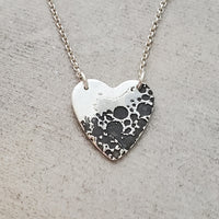 Beer Speak Heart Necklace