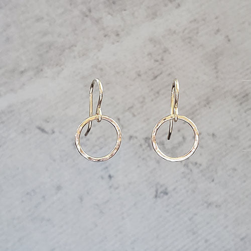 Itty Bitty 14k Gold Fill Hoop Earrings