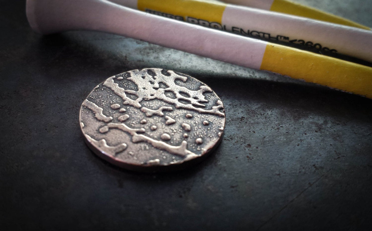 Beer Speak Golf Ball Marker in Bronze