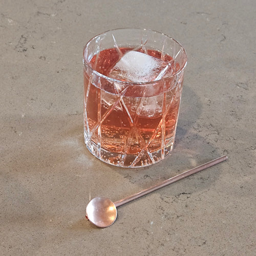 Copper Cocktail Stir Stick & Straw
