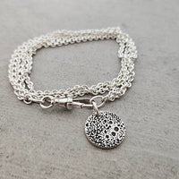 Wrap Chain Bracelet and Beer Charm