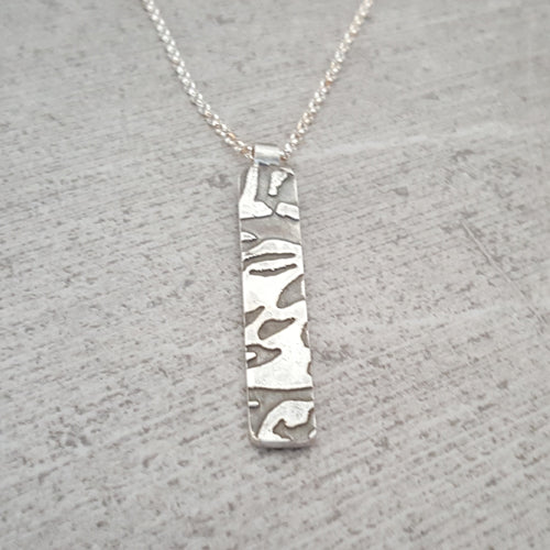 Aloha Shirt Inspired Sterling Silver Necklace Benefits Alzheimer's Research